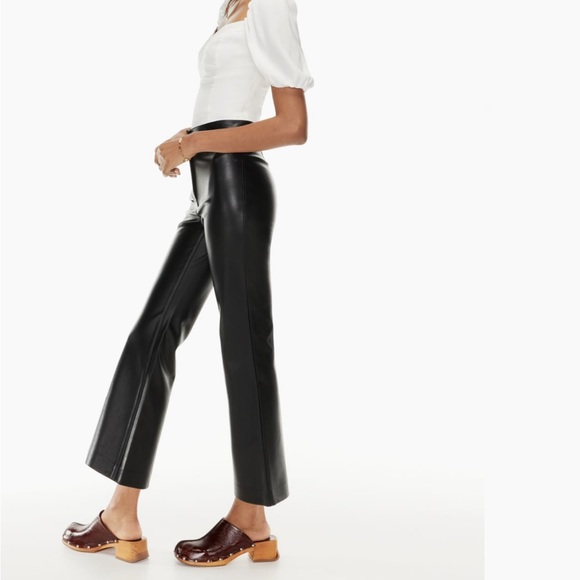Aritzia Wilfred Adele vegan leather pant with tag - Picture 2 of 6